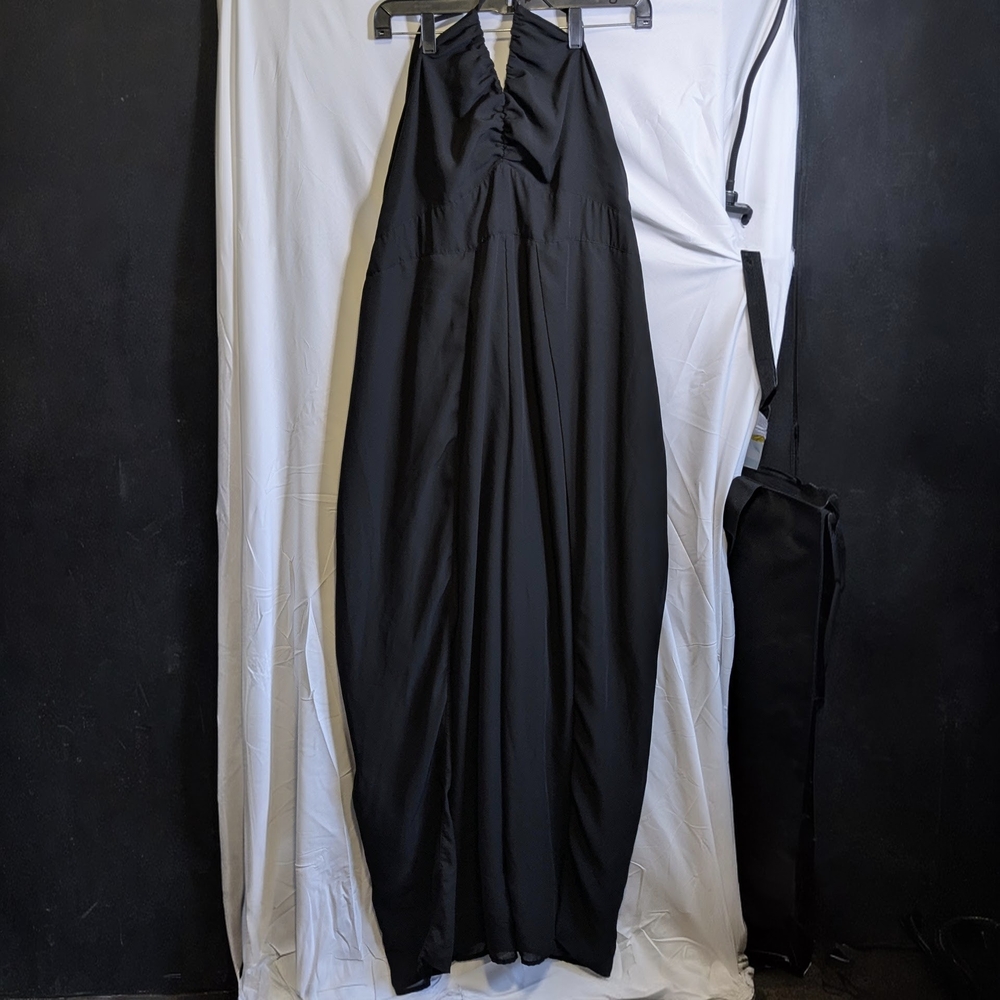Eloquii 18 Elegant Black Women's Jumpsuit/ Bin10